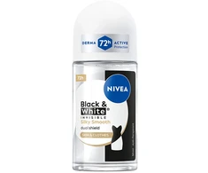 Nivea Juodas &amp; Baltas Invisible Silky Smooth antyperspirant w kulce 50ml
