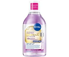 Nivea Luminous630® Skin Glow płyn micelarny su 5% serum 400ml