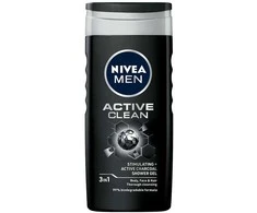 Dušo želė vyrams NIVEA Active Clean, 250 ml
