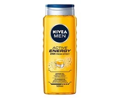 Dušo želė NIVEA Men, Active Energy, 500 ml