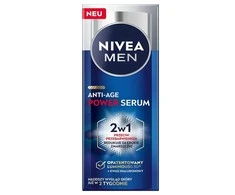 Nivea Men Power Anti-Age Serum 2in1 senėjimo požymius mažinantis serumas nuo raukšlių ir pigmentinių dėmių, 30 ml