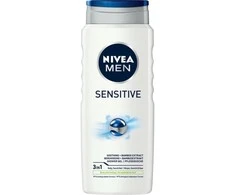 NIVEA MEN 3in1 Sensitive dušo želė 500 ml