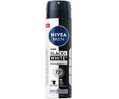 Nivea Men Juodas &amp; Baltas Invisible Original antyperspirant spray 150ml