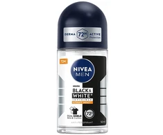 Nivea Men Juodas &amp; Baltas Invisible Ultimate Impact antyperspirant w kulce 50ml