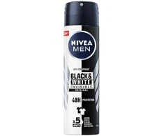 Nivea Men Juodas&amp;Baltas Invisible Original, 150 ml