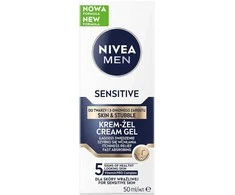 Osram NIVEA MEN Sensitive kreminis gelis veidui ir 3 dienų barzdai 50 ml