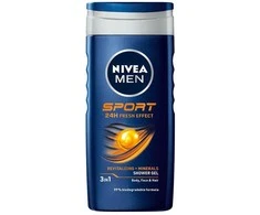 Dušo želė vyrams NIVEA Sport, 250 ml