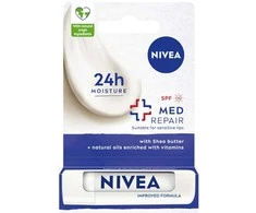 Nivea Med Repair rūpestingi lūpų dažai, 4,8 g