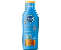 Nivea „Protect &amp; Bronze“ įdegio losjonas, aktyvuojantis natūralų įdegį SPF30, 200 ml