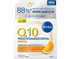 Nivea Q10 raukšles skaistinantis dieninis kremas SPF15 50ml