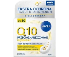 Nivea Q10 stangrinantis dieninis kremas nuo raukšlių SPF30 50ml