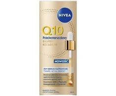 NIVEA Q10 Przeciwzmarszczkowy Ekspert Kolagenu Serum naprawcze do twarzy szyi dekoltu 30 ml