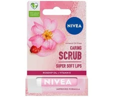 Nivea Caring Scrub Super Soft Lips, 4,8 g