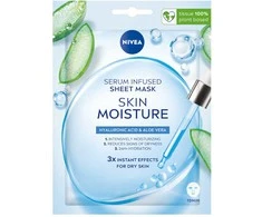 Nivea Skin Moisture Serum Infused Sheet Mask veido kaukė