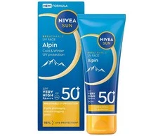 Nivea „Sun Alpin“ veido kremas su didele apsauga nuo SPF 50+ 40 ml