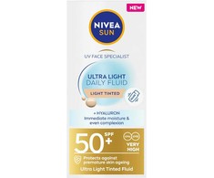 Nivea Sun Ultra Light Daily Fluid SPF50+, 40 ml