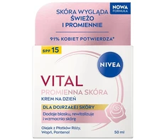 Nivea Vital Radiant Skin kremas nuo raukšlių SPF15 50ml
