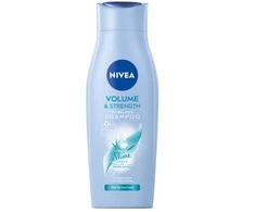 NIVEA Volume &amp; Strength Šampūnas ploniems ir ploniems plaukams 400 ml