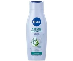 NIVEA Volume &amp; Strength Šampūnas ploniems ir ploniems plaukams 400 ml