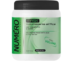 Numero Volumising Mask With Acai plaukų kaukė suteikianti apimtį su acai uogomis 1000ml