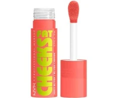 Nyx Fat Cheeks Colorete Líquido Hidratante 01-Papaya Plump, 8 ml