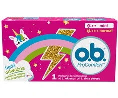 O.B. Teens ProComfort Mini tamponas 8szt + ProComfort Normalus tamponas 8szt.