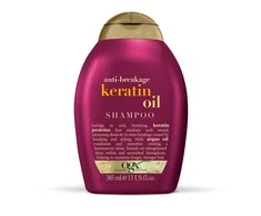 Ogx Keratin Oil šampūnas nuo plaukų lūžinėjimo 385ml