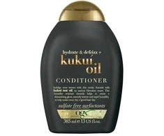 Ogx Kukui aliejaus kondicionierius nuo plaukų slinkimo 385ml