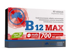 Olimp Maisto papildas B12 MAX 60 tablečių