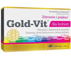 Olimp Gold-Vit For Women maisto papildas 30 tablečių
