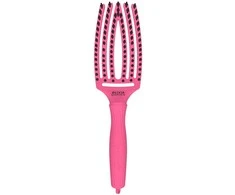 Plaukų šepetys džiovinimui Olivia Garden Fingerbrush Hot Rožinė Medium