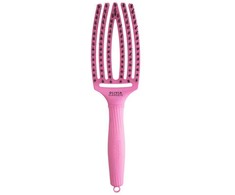 Rožinė OLIVIA GARDEN Amazonki Plaukų šepetys Fingerbrush Soft Rožinė Róż po zdrowie