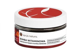 Fancy Handy Opcja Natura Vitamin Bomb veido kaukė su raudonuoju moliu 100 ml
