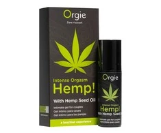 Orgie Intense Orgasm Hemp Stimuliuojantis gelis su kanapių sėklų aliejumi (15 ml)