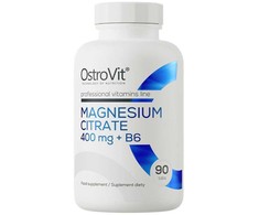 OstroVit Magnio Citratas 400 mg + B6 90 kapsulių