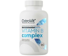OstroVit B grupės vitaminų kompleksas 90 kapsulių