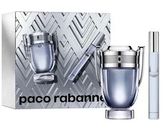 Paco Rabanne Invictus rinkinys tualetinio vandens purškiklis 100 ml + tualetinio vandens purškiklis 10 ml