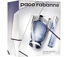 Paco Rabanne Invictus Eau De Toilette Purškiklis 100ml rinkinys vyrams 2 vnt