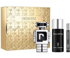 Paco Rabanne Phantom rinkinys vyrams (EDT, 100 ml + dezodorantas, 150 ml + EDT, 10 ml)