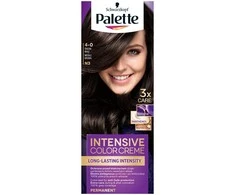 Palette Paletė Intensive Color Creme Ilgalaikis intensyvumas 4-0 (N3) Vidutinis ruda