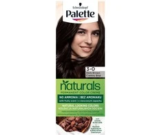 Palette Paletė Permanent Naturals Color Creme 800/ 3-0 Tamsiai ruda