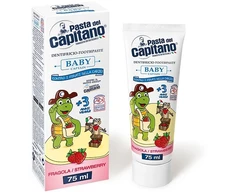 Pasta Del Capitano Baby Captain dantų pasta vaikams 3+ Braškių 75ml