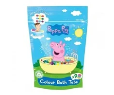 Peppa Pig Vonios dažai, 9 x 16 g