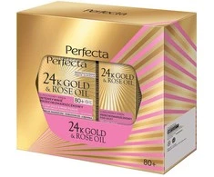 Perfecta rinkiniai 24K aukso ir rožių aliejus