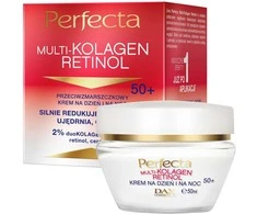Perfecta Dieninis ir naktinis kremas nuo raukšlių su multikolagenu ir retinoliu 50+ 50ml