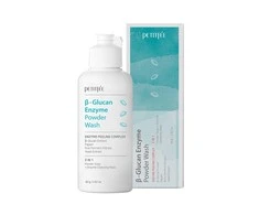 Petitfee PETITFEE_Powder Wash B-Glucan Enzyme fermentiniai veido plovimo milteliai 80g
