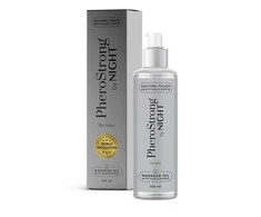 Pherostrong By Night For Men masažo aliejus su feromonais Masažo aliejus su feromonais 100ml