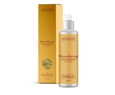 Masažo aliejus PheroStrong Exclusive For Women, su feromonais, 100 ml
