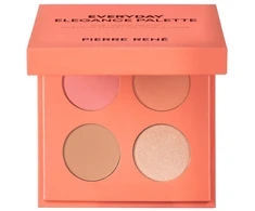 Pierre Rene Everyday Elegance Palette paletka do makijażu twarzy Coral 10g