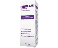 Polpharma Pirolam šampūnas nuo pleiskanų Vitaminas A+E 150ml